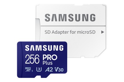 Samsung PRO Plus microSD Memory Card 256GB (2023)