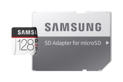 SAMSUNG PRO Endurance microSD Class10 128GB incl adapter R100/W30 upto 17520 hours