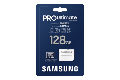 Samsung PRO Ultimate microSD Memory Card 128GB