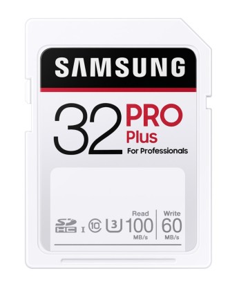 SAMSUNG PRO Plus 32GB Full SD card 100MB/s