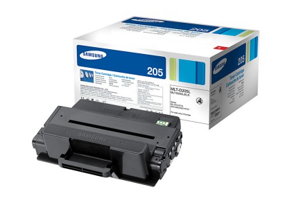 ORIGINALE Samsung toner nero MLT-D205L SU963A 5000 pagine alta capacitа