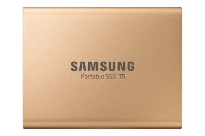 HDX SSD 500GB Samsung Portable T5 rose gold USB3
