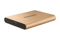 HDX SSD 500GB Samsung Portable T5 rose gold USB3