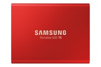 HDX SSD 500GB Samsung Portable T5 red USB3