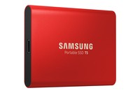 HDX SSD 500GB Samsung Portable T5 red USB3