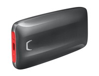 Samsung X5 500 GB Grigio, Rosso