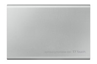 SAMSUNG Portable SSD T7 Touch 1TB extern USB 3.2 Gen.2 black silver