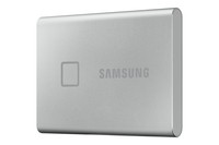 SAMSUNG Portable SSD T7 Touch 1TB extern USB 3.2 Gen.2 black silver