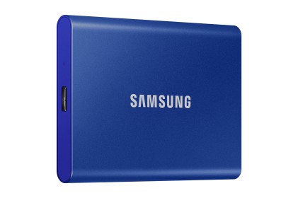 Samsung Portable SSD T7 2000 GB Blu