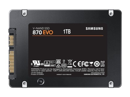 Samsung Ssd 870 Evo 1Tb 2,5 Sata3 Mjx Controller V-Nand Mlc 560/530 Mb/S R/W