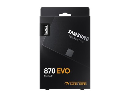 Samsung Ssd 870 Evo 500Gb 2,5 Sata3 Mjx Controller V-Nand Mlc 560/530 Mb/S R/W