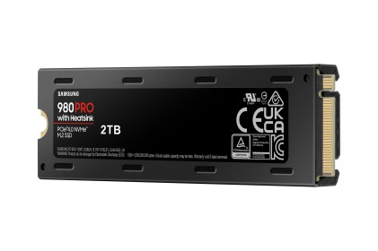 SSD Samsung 980 Pro M.2 2TB NVMe MZ-V8P2T0CW PCIe 4.0 x4 Heatsink