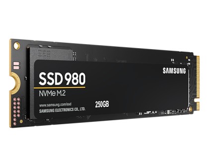 Samsung Ssd Interno 980 250Gb M.2 Pcie R/W 2900/1300