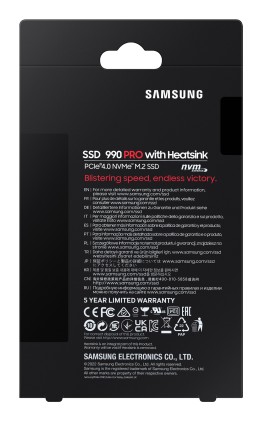 Samsung 990 PRO NVMe con Dissipatore di calore, SSD interno