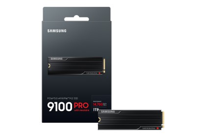 Samsung 9100 PRO Heatsink PCIe 5.0 NVMe M.2 SSD - 1 TB