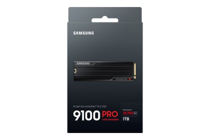 Samsung 9100 PRO Heatsink PCIe 5.0 NVMe M.2 SSD - 1 TB
