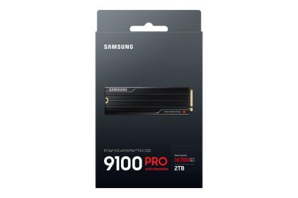 Samsung 9100 PRO Heatsink PCIe 5.0 NVMe M.2 SSD - 2 TB