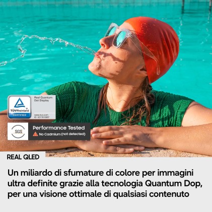 Tv 32 Sam  Fhd Qled Smart Tizen Lan Dvt2 Dvbs2 Italia