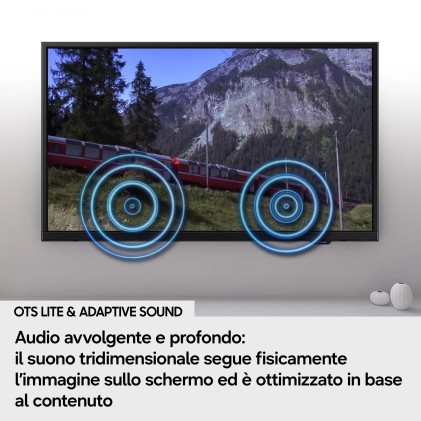 Tv 32 Sam  Fhd Qled Smart Tizen Lan Dvt2 Dvbs2 Italia