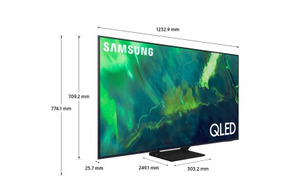 Tv Samsung Qe55Q70Aatxzt Serie 7 Qled 4K Smart Tv 2021 Titan Gray E Bl