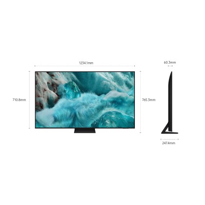 Tv 55 Sam 4K Uhd Qled Tv Smart Lan Dvt2 Dvbs2 Piede Italia Qled