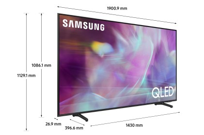 Tv Samsung Qe85Q60Aauxzt Serie 6 Smart Tv Qled 4K 2021 Nero