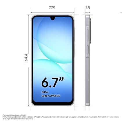 Samsung Galaxy A17 5G 256Gb 8Gb Gray