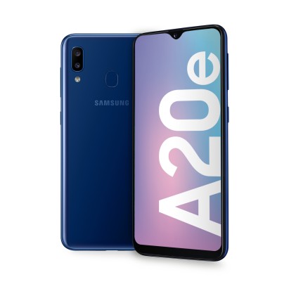 Smartphone Samsung Galaxy A20E 5,8" Blue 32Gb+3Gb Dual Sim Ita