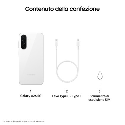 Samsung Galaxy A26 5G 256Gb 8Gb White