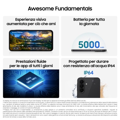 Samsung Galaxy A27 5G Ds 6+128 Ita Blue