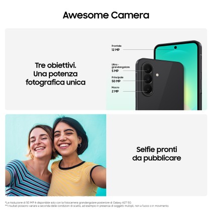 Sm Samsung Galaxy A27 5G Black Eu 6,7 8+256Gb Ds