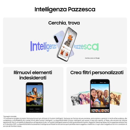 Sm Samsung Galaxy A36 8+256Gb 5G 6.7 Awesome White Ita