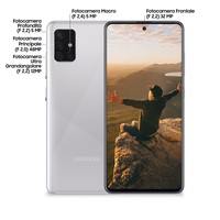 Sm Samsung Galaxy A51 Silver 6,5" 4+128Gb Ds Ita