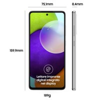 Sm Samsung Galaxy A52 White 6,5" 6+128Gb Ds Ita
