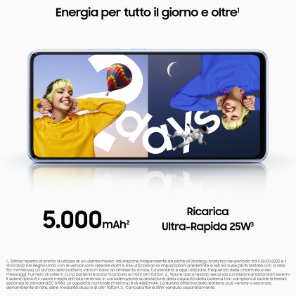 Sm Samsung Galaxy A53 5G Black 6,5" 6+256Gb Ds Ita