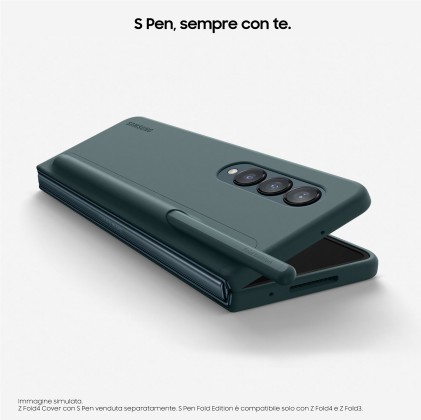 Sm Samsung Galaxy Z Fold 4 5G Black 7,6" 12+256Gb Ds Ita