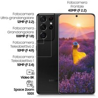 Samsung Galaxy S21 Ultra 5G 128Gb Phantom Black