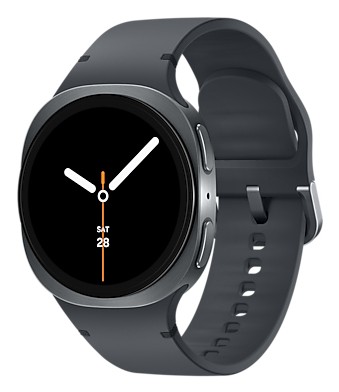 Samsung Galaxy Watch 8 3,3 cm (1.3") AMOLED 40 mm Digitale 438 x 438 Pixel Touch screen Grafite Wi-Fi GPS (satellitare)