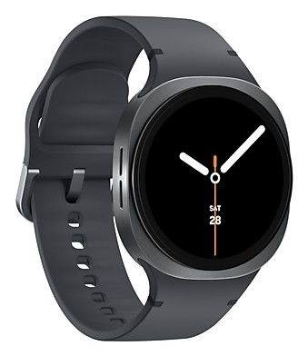 Samsung Galaxy Watch 8 3,3 cm (1.3") AMOLED 40 mm Digitale 438 x 438 Pixel Touch screen Grafite Wi-Fi GPS (satellitare)