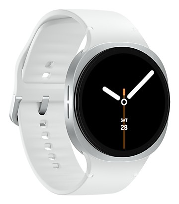 Samsung Galaxy Watch 8 3,81 cm (1.5") AMOLED 44 mm Digitale 480 x 480 Pixel Touch screen Argento Wi-Fi GPS (satellitare)