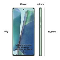 Sm Samsung Galaxy Note 20 5G Green 6,7" 8+256Gb Ds Ita