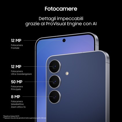Samsung Smartphone S25 Fe S731 5G Ds 8+256 Ita Navy
