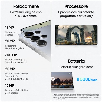 Samsung Galaxy S25 Ultra 5G 256 Gb Titanium Black