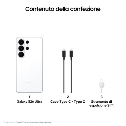 Samsung Smartphone S26 Ultra M3 1Tb White