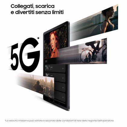 Tablet Samsung Galaxy Tab S7 12,4" 4Gb/64Gb/8Mp/And11 5G Fe Black