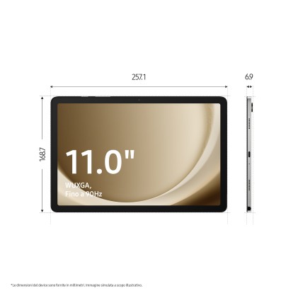 Samsung Galaxy Tab A9+ 11 Wifi 6Gb 128Gb Gray