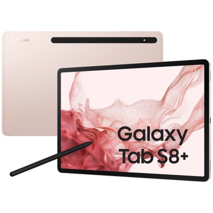 Tablet Samsung Sm-X800Nidbeue Galaxy Tab S8+ 256Gb Wifi Pink Gold