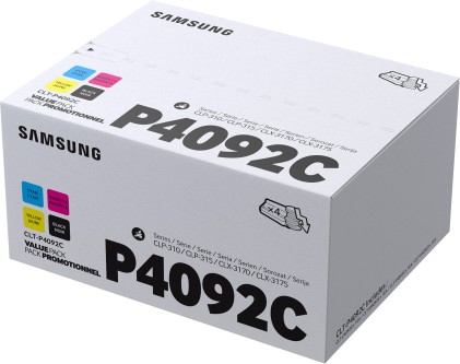 Set Toner Samsung Su392A Originale Samsung Clt P4092C 4 Pack