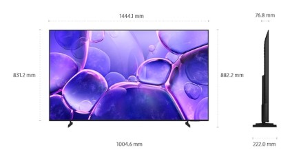 Samsung Smart Tv 65 Uhd 4K Nero