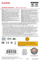SANDISK Extreme 16GB SDHC UHS-I U3 Card Class10 90MB/s